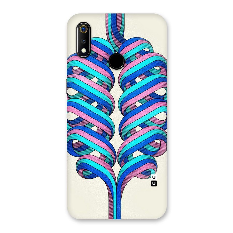 Coil Abstract Pattern Back Case for Realme 3