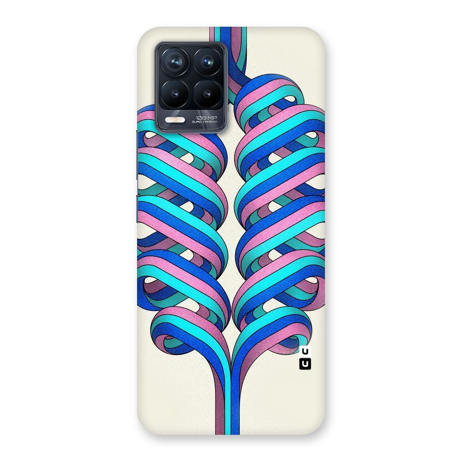 Coil Abstract Pattern Back Case for Realme 8 Pro