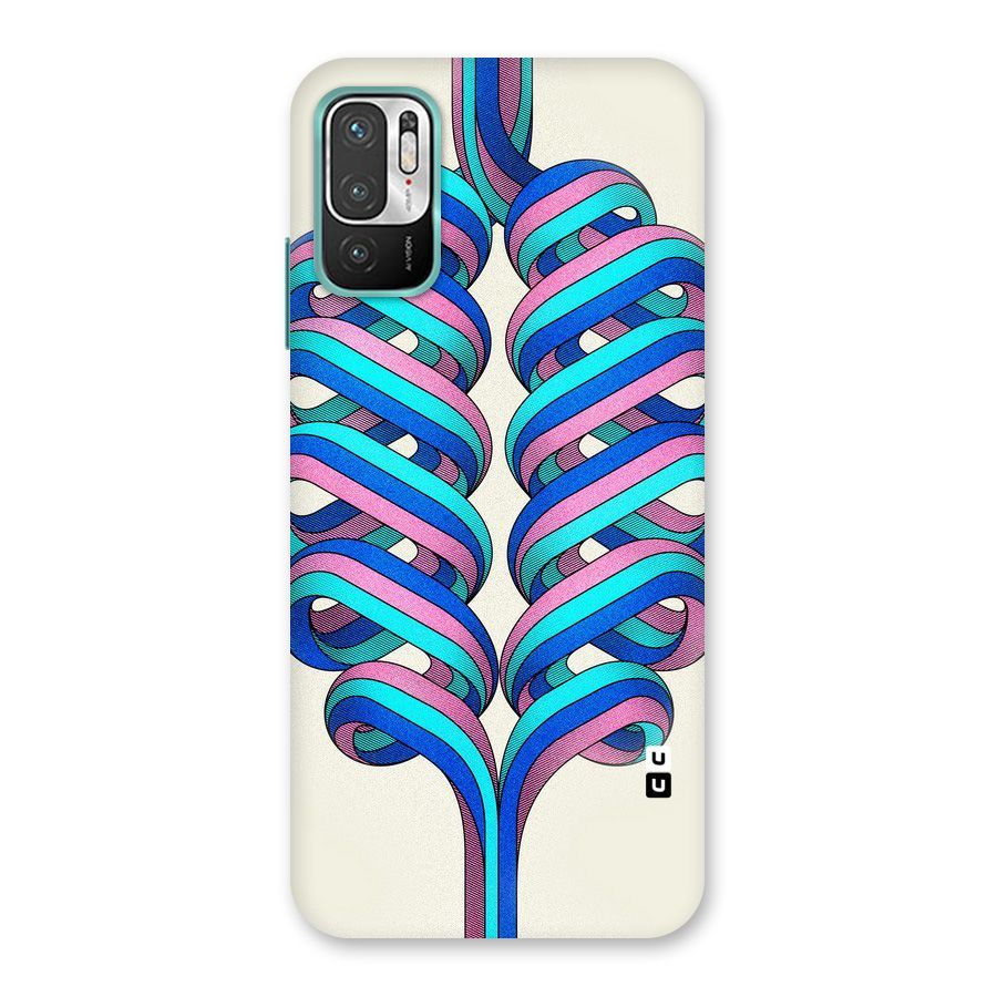 Coil Abstract Pattern Back Case for Redmi Note 10T 5G