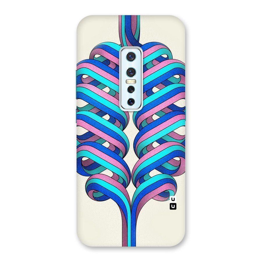 Coil Abstract Pattern Back Case for Vivo V17 Pro