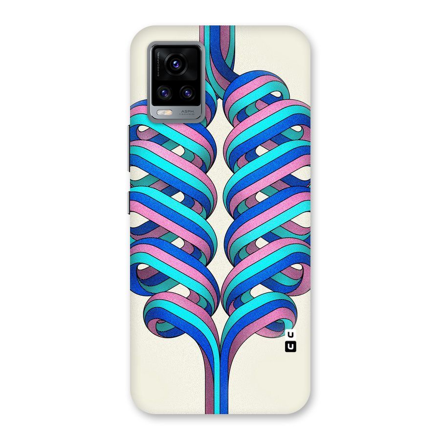 Coil Abstract Pattern Back Case for Vivo V20