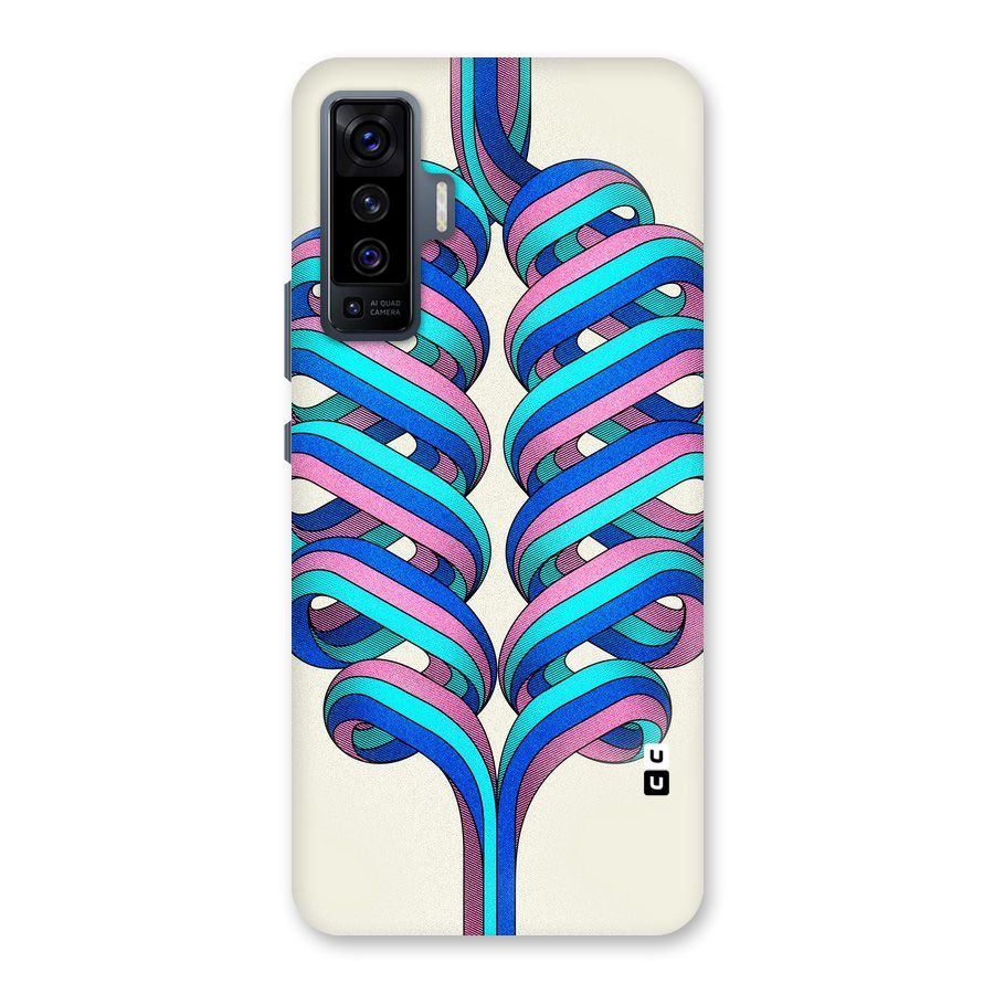 Coil Abstract Pattern Back Case for Vivo X50