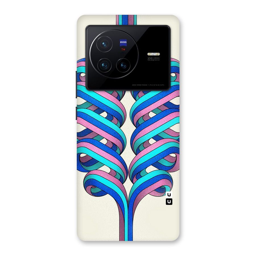 Coil Abstract Pattern Back Case for Vivo X80