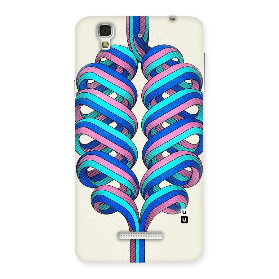 Coil Abstract Pattern Back Case for YU Yureka Plus