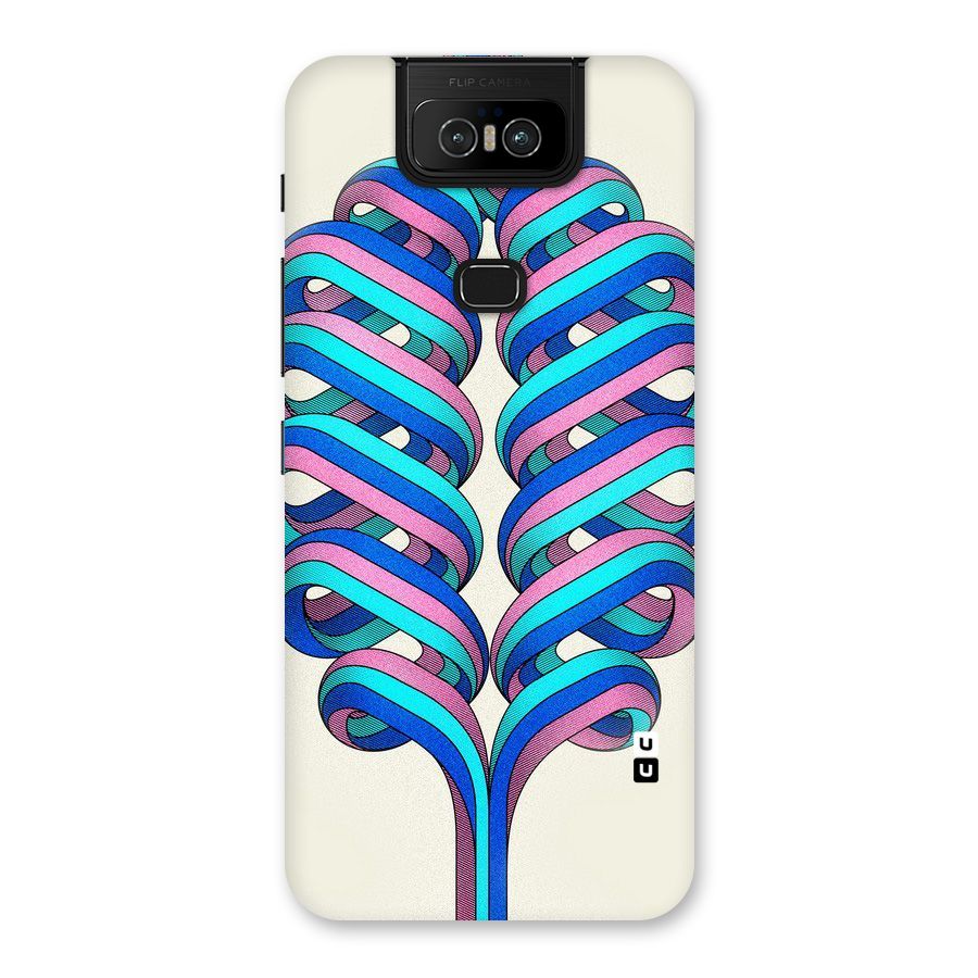 Coil Abstract Pattern Back Case for Zenfone 6z