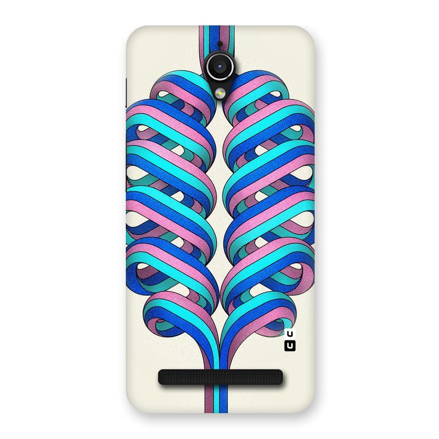 Coil Abstract Pattern Back Case for Zenfone Go