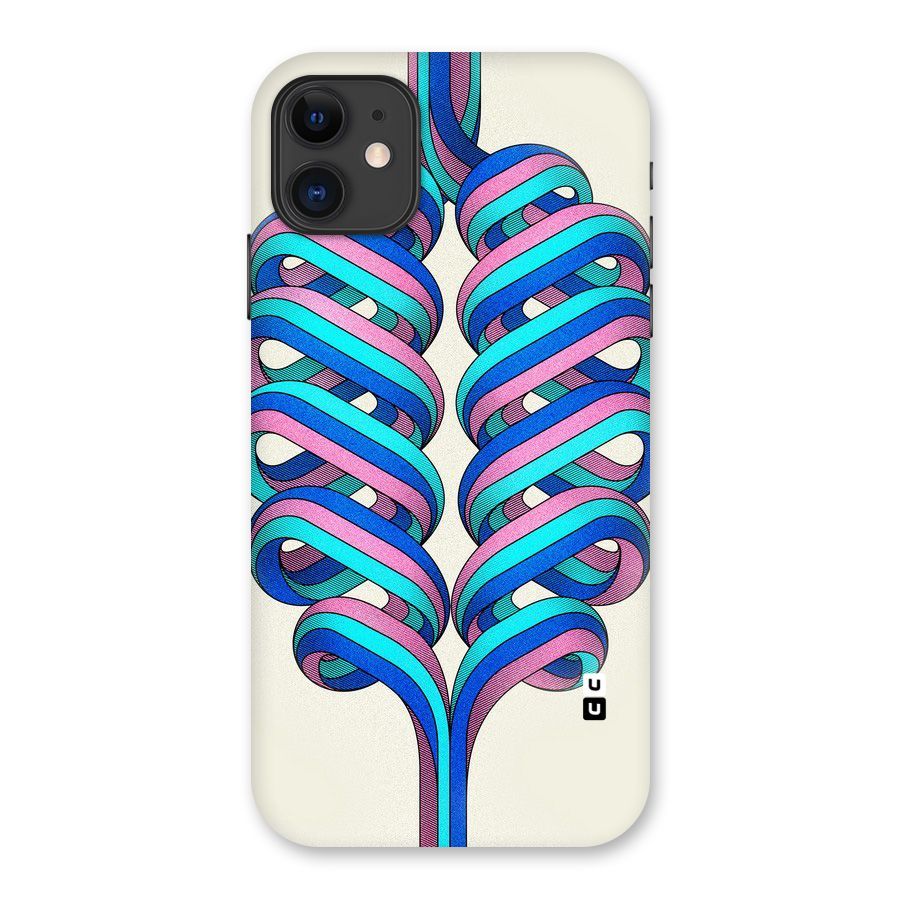 Coil Abstract Pattern Back Case for iPhone 11