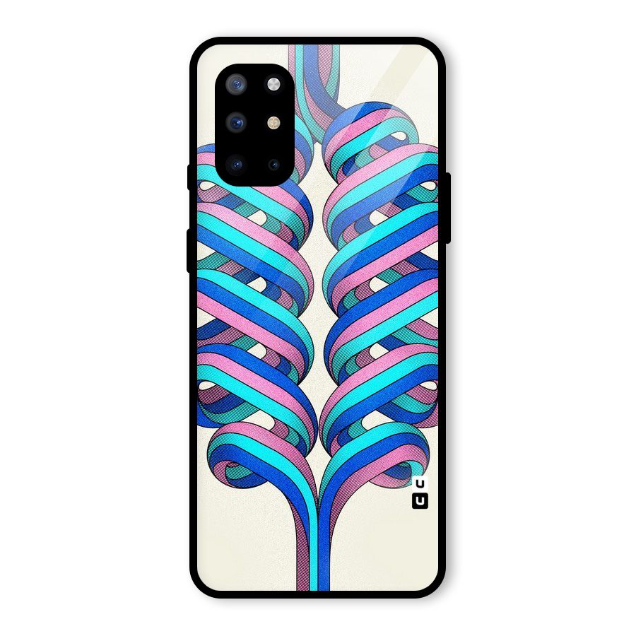 Coil Abstract Pattern Glass Back Case for OnePlus 8T