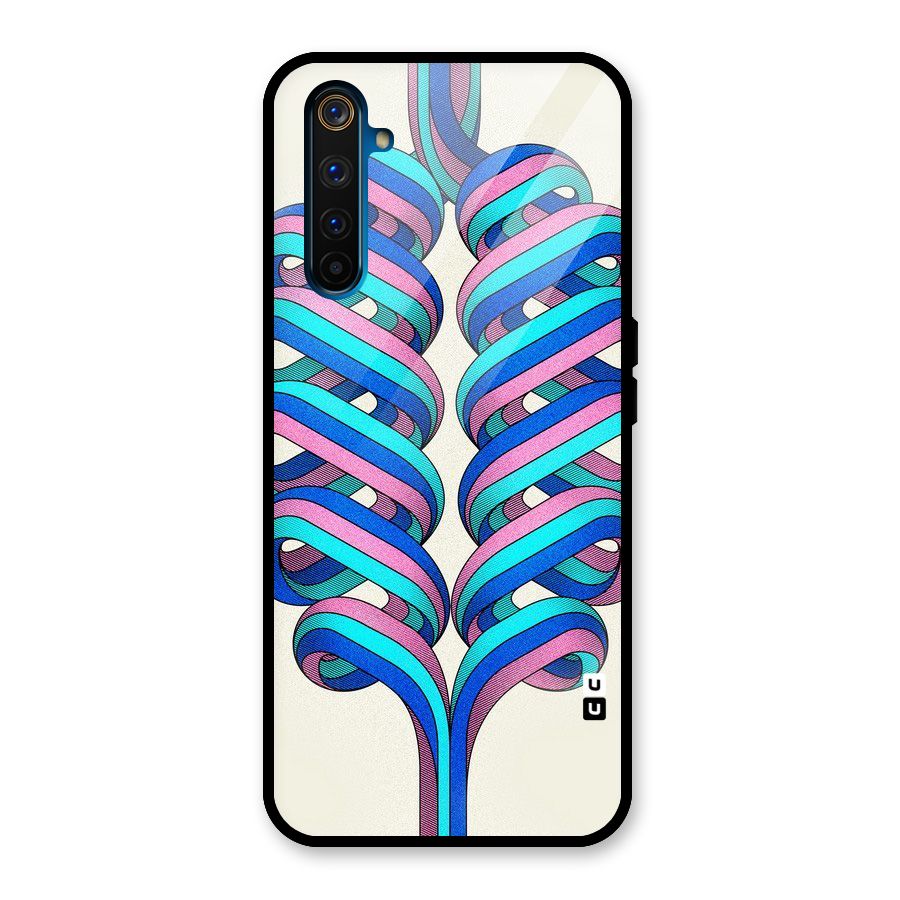Coil Abstract Pattern Glass Back Case for Realme 6 Pro