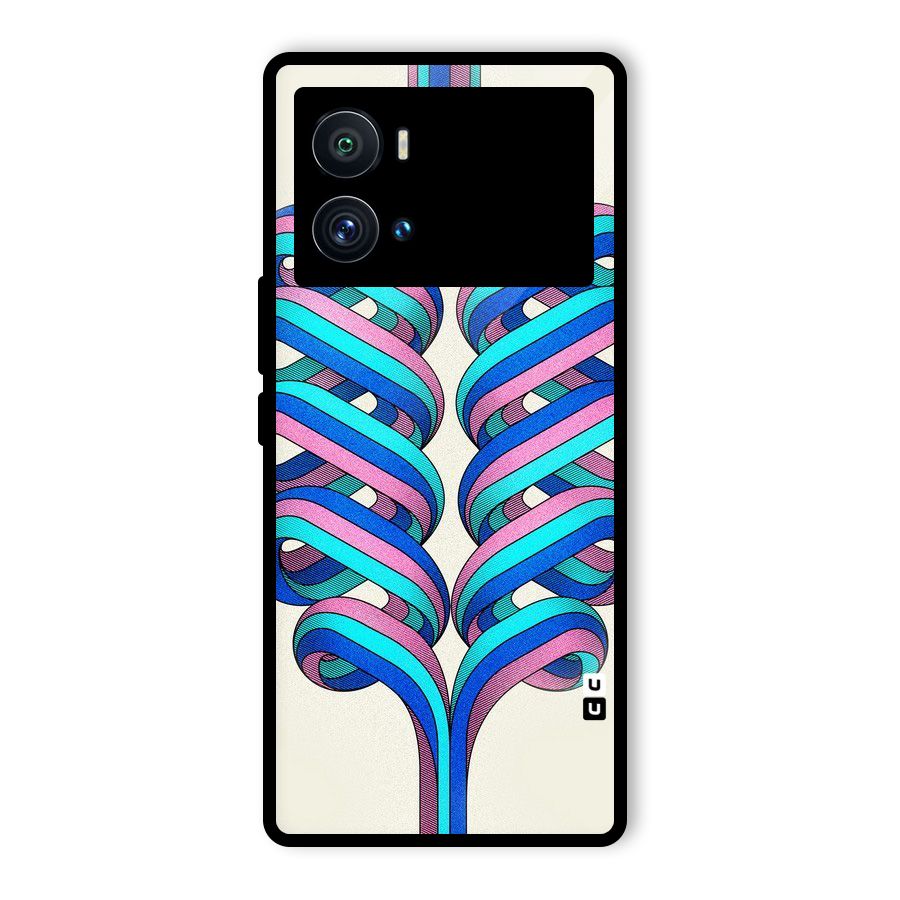 Coil Abstract Pattern Glass Back Case for Vivo iQOO 9 Pro