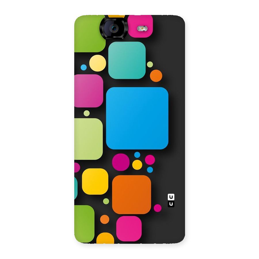 Color Boxes Abstract Back Case for Canvas Knight A350
