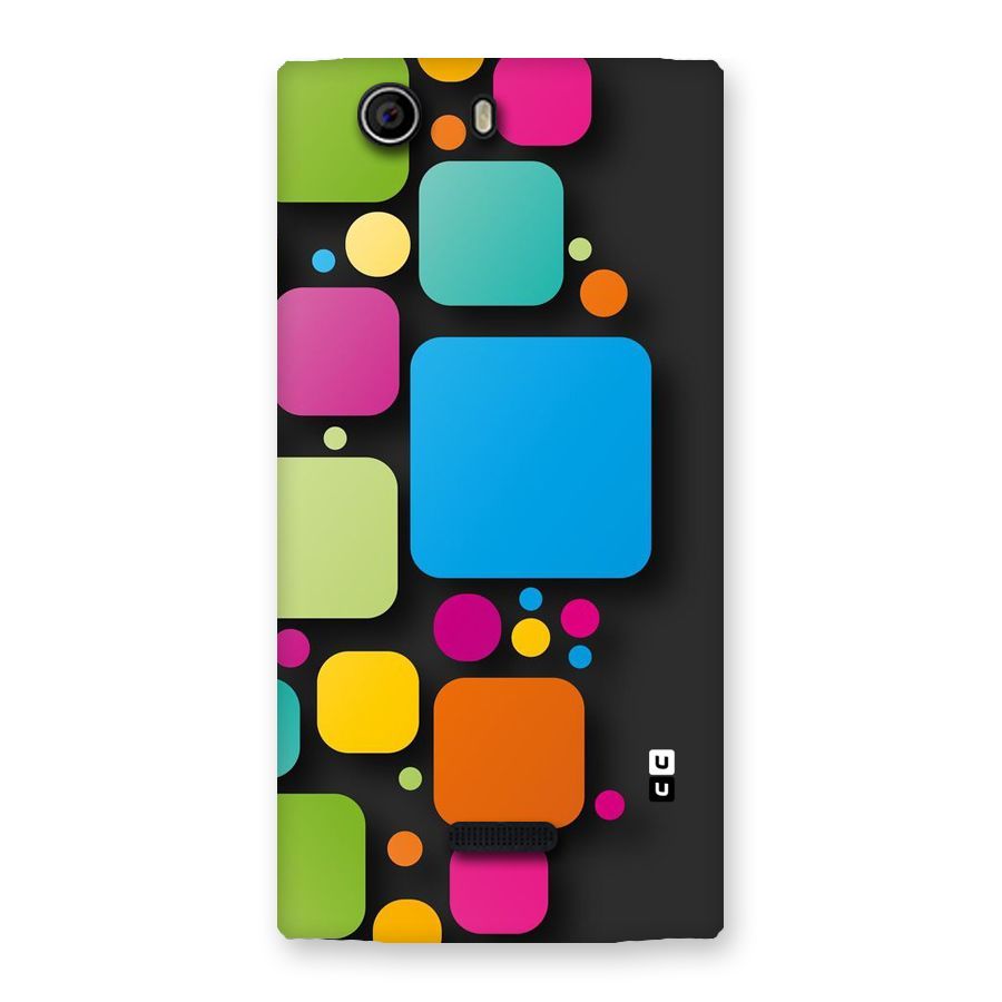 Color Boxes Abstract Back Case for Canvas Nitro 2 E311