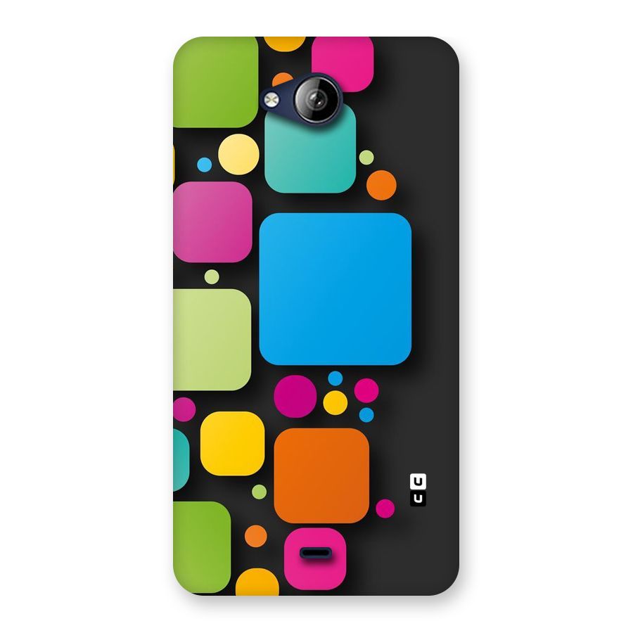 Color Boxes Abstract Back Case for Canvas Play Q355