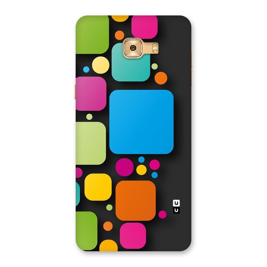 Color Boxes Abstract Back Case for Galaxy C9 Pro
