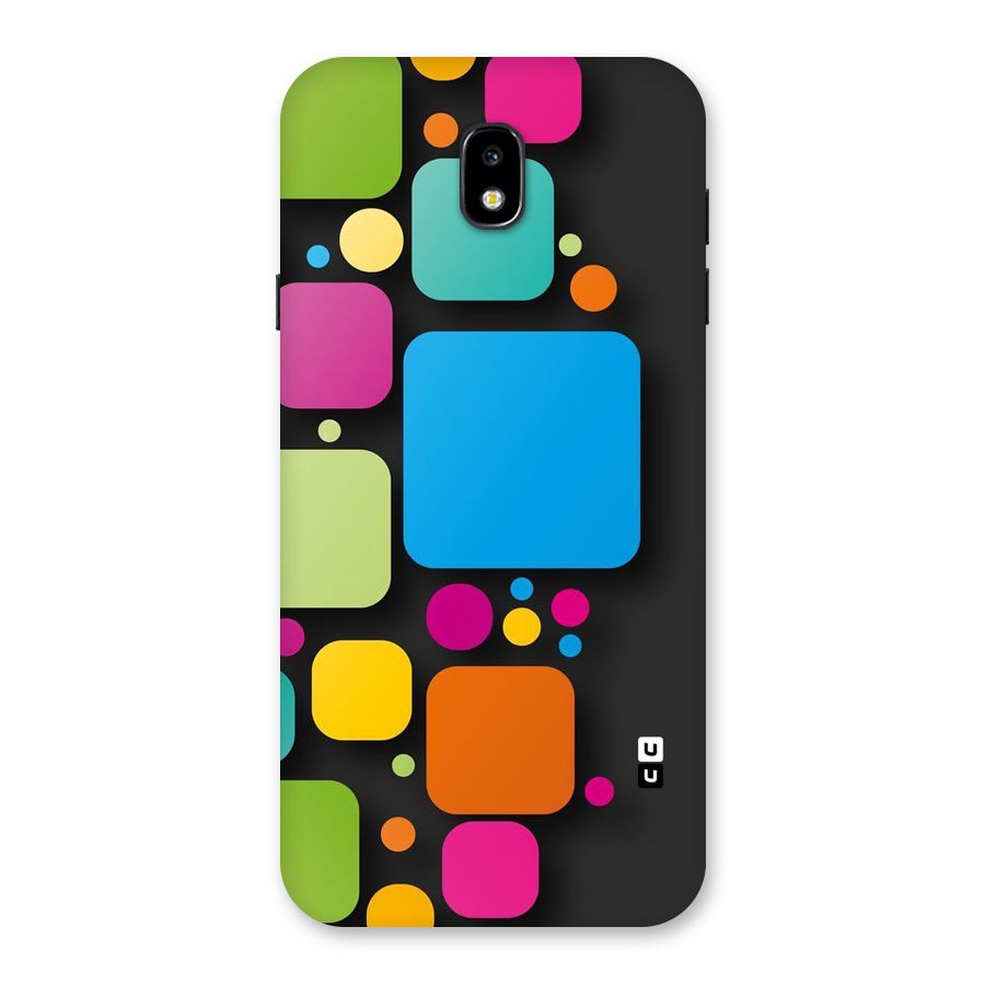 Color Boxes Abstract Back Case for Galaxy J7 Pro