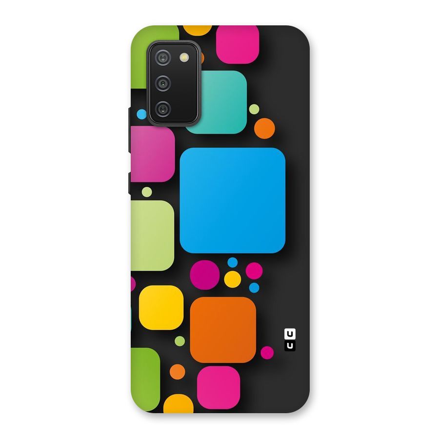Color Boxes Abstract Back Case for Galaxy M02s