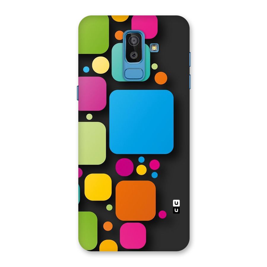 Color Boxes Abstract Back Case for Galaxy On8 (2018)