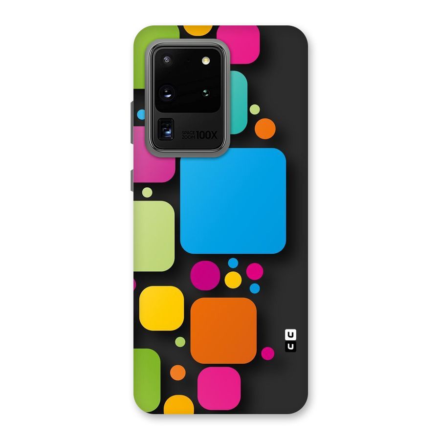 Color Boxes Abstract Back Case for Galaxy S20 Ultra