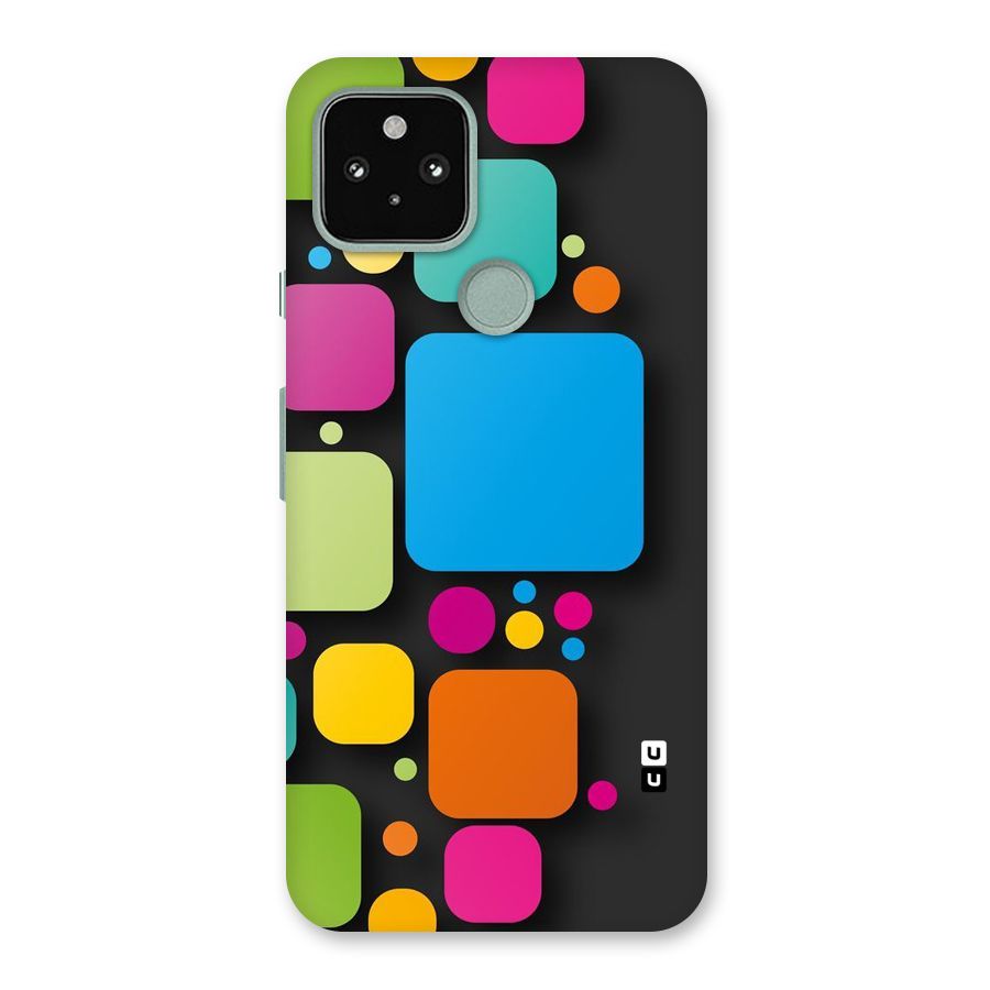 Color Boxes Abstract Back Case for Google Pixel 5