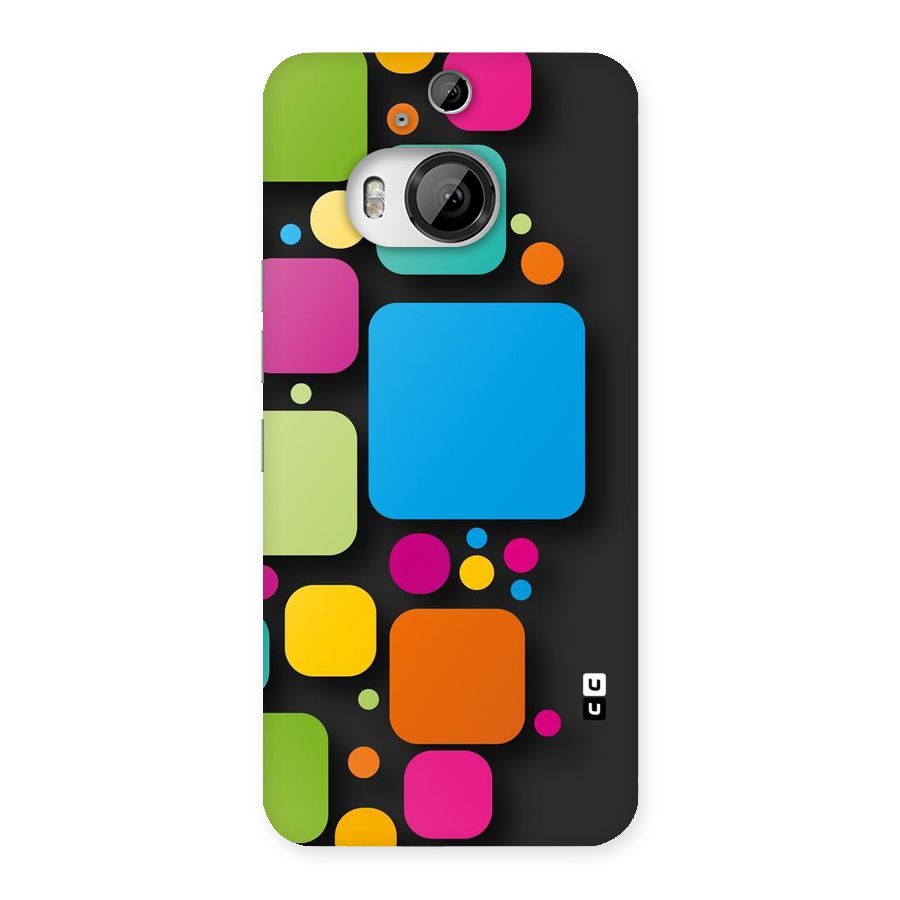 Color Boxes Abstract Back Case for HTC One M9 Plus