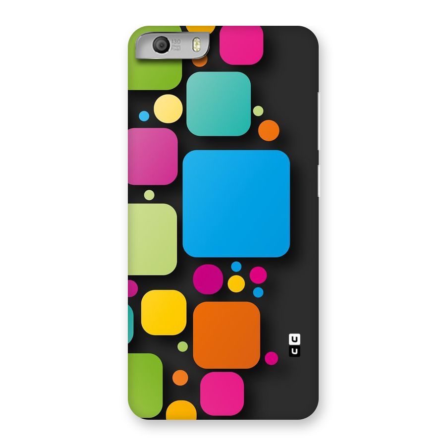 Color Boxes Abstract Back Case for Micromax Canvas Knight 2