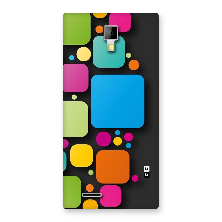 Color Boxes Abstract Back Case for Micromax Canvas Xpress A99