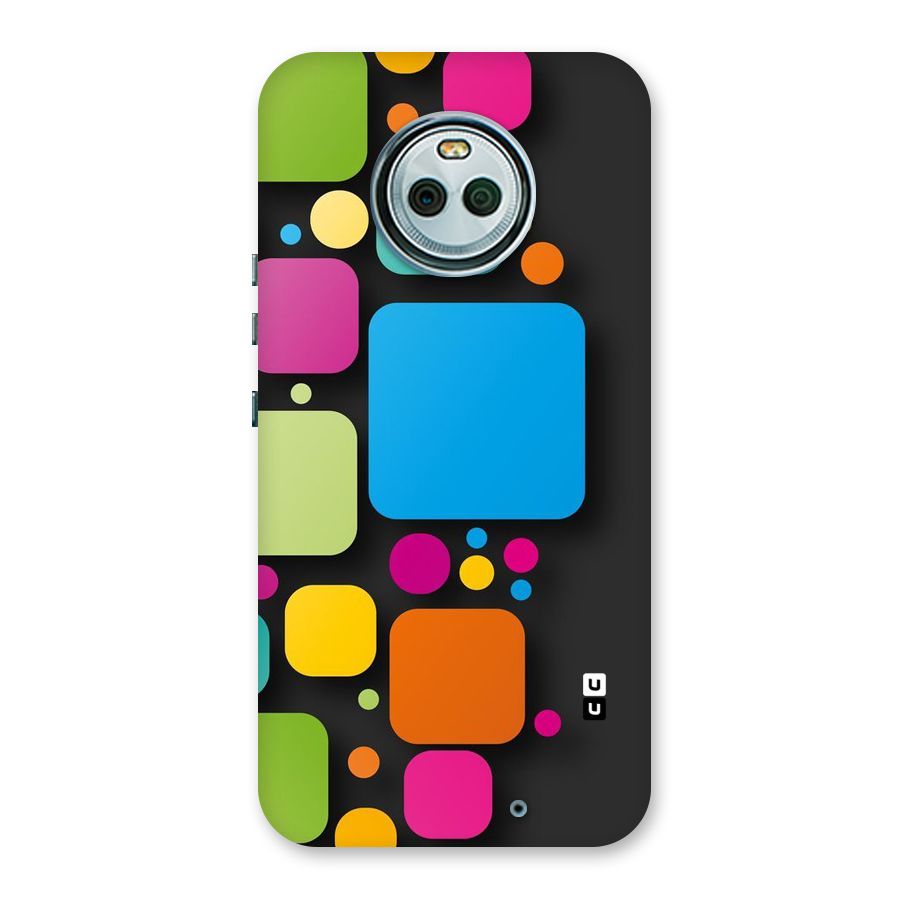 Color Boxes Abstract Back Case for Moto X4