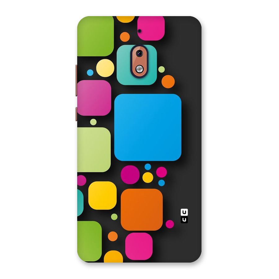 Color Boxes Abstract Back Case for Nokia 2.1