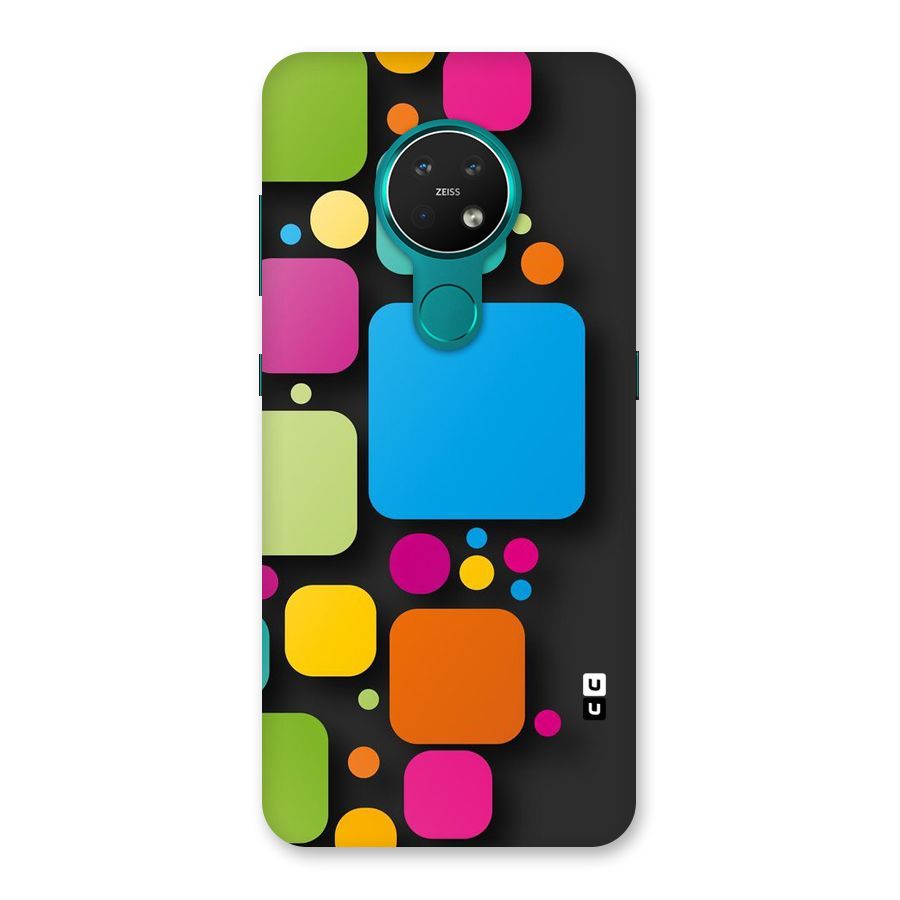 Color Boxes Abstract Back Case for Nokia 7.2