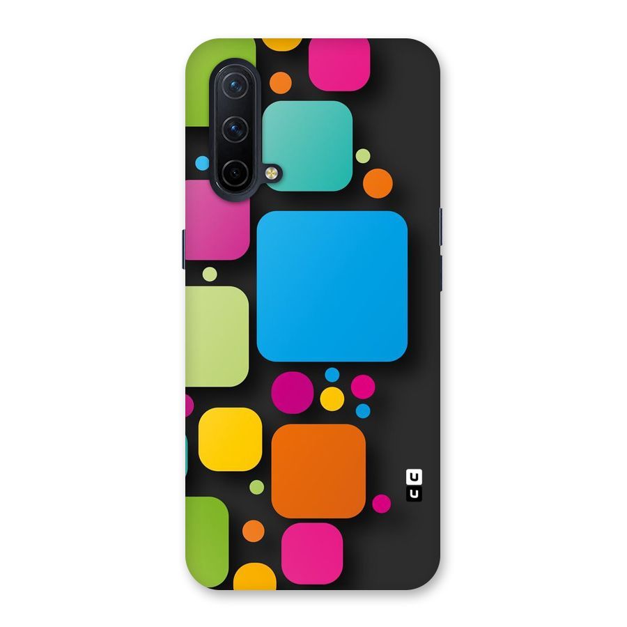 Color Boxes Abstract Back Case for OnePlus Nord CE 5G