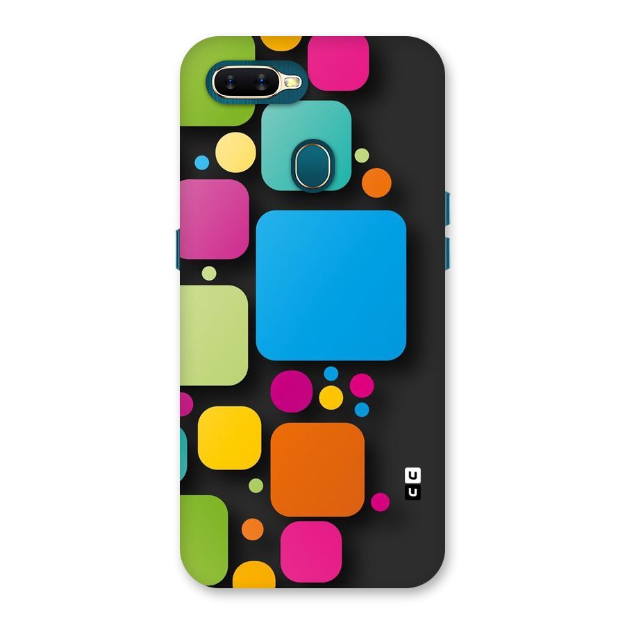 Color Boxes Abstract Back Case for Oppo A11k