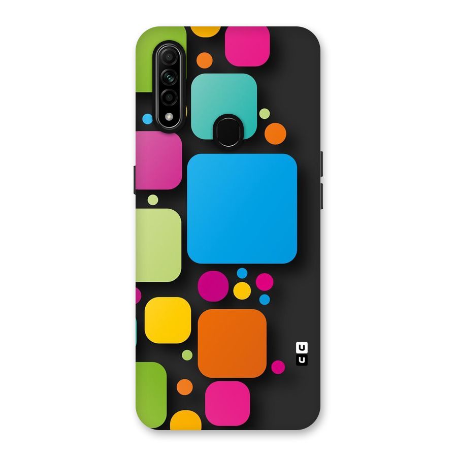 Color Boxes Abstract Back Case for Oppo A31