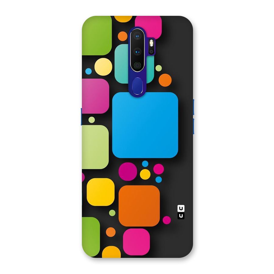 Color Boxes Abstract Back Case for Oppo A9 (2020)
