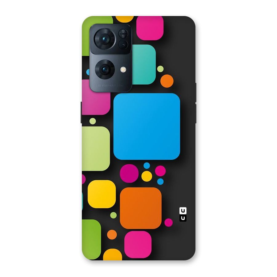 Color Boxes Abstract Back Case for Oppo Reno7 Pro 5G