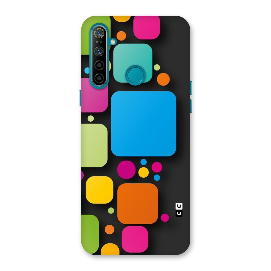 Color Boxes Abstract Back Case for Realme 5i