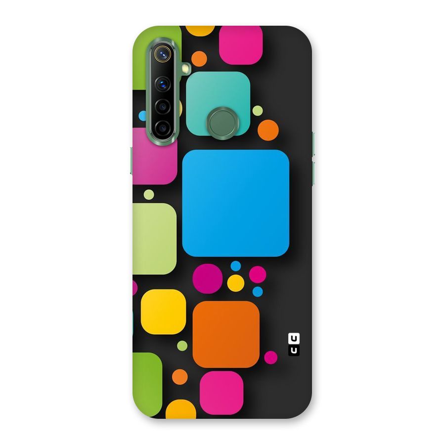 Color Boxes Abstract Back Case for Realme Narzo 10
