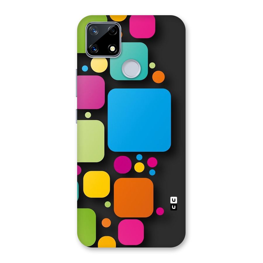 Color Boxes Abstract Back Case for Realme Narzo 20