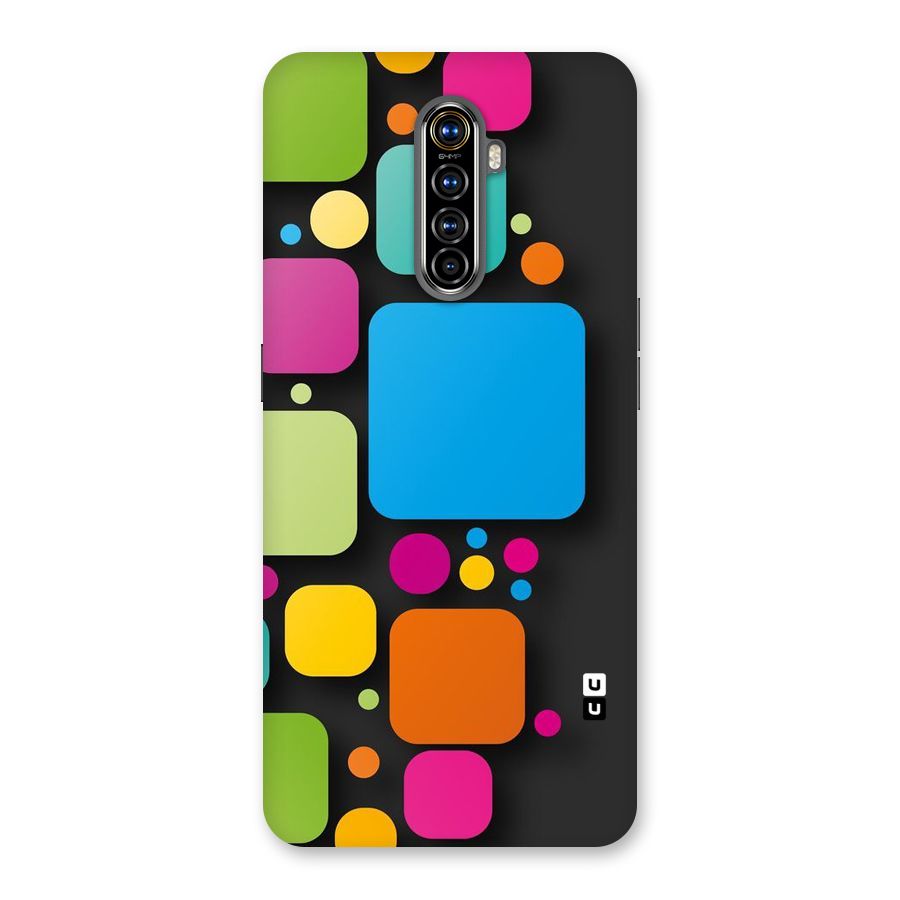 Color Boxes Abstract Back Case for Realme X2 Pro