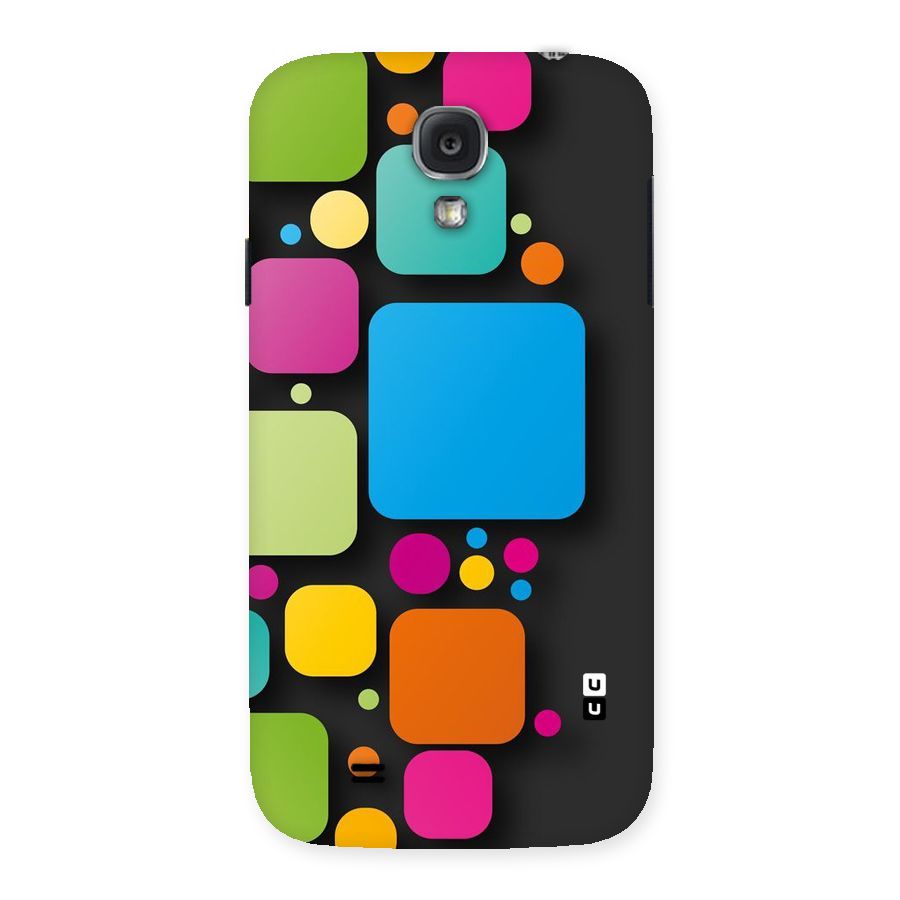 Color Boxes Abstract Back Case for Samsung Galaxy S4