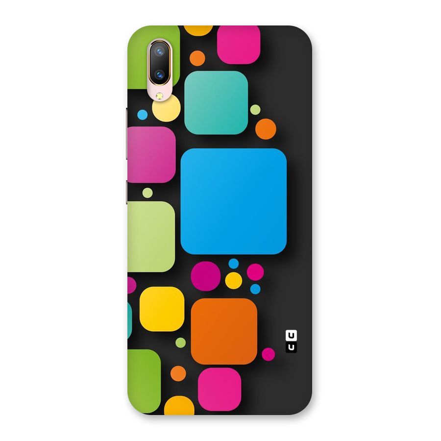 Color Boxes Abstract Back Case for Vivo V11 Pro