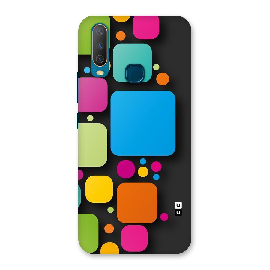 Color Boxes Abstract Back Case for Vivo Y15