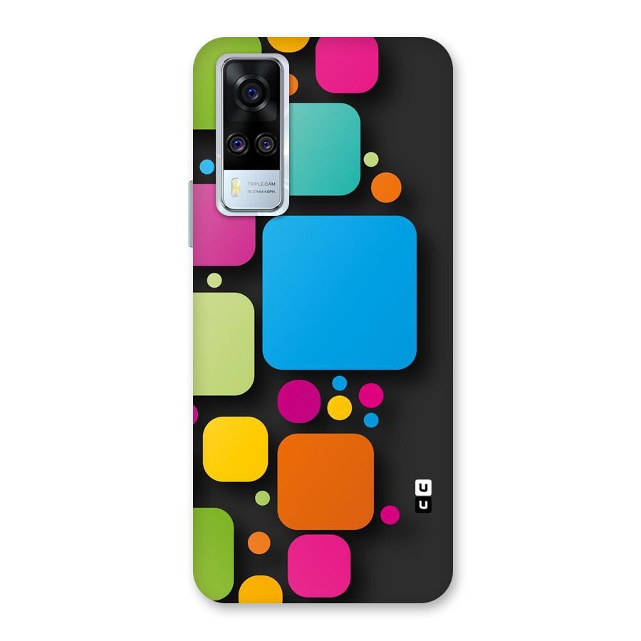 Color Boxes Abstract Back Case for Vivo Y31