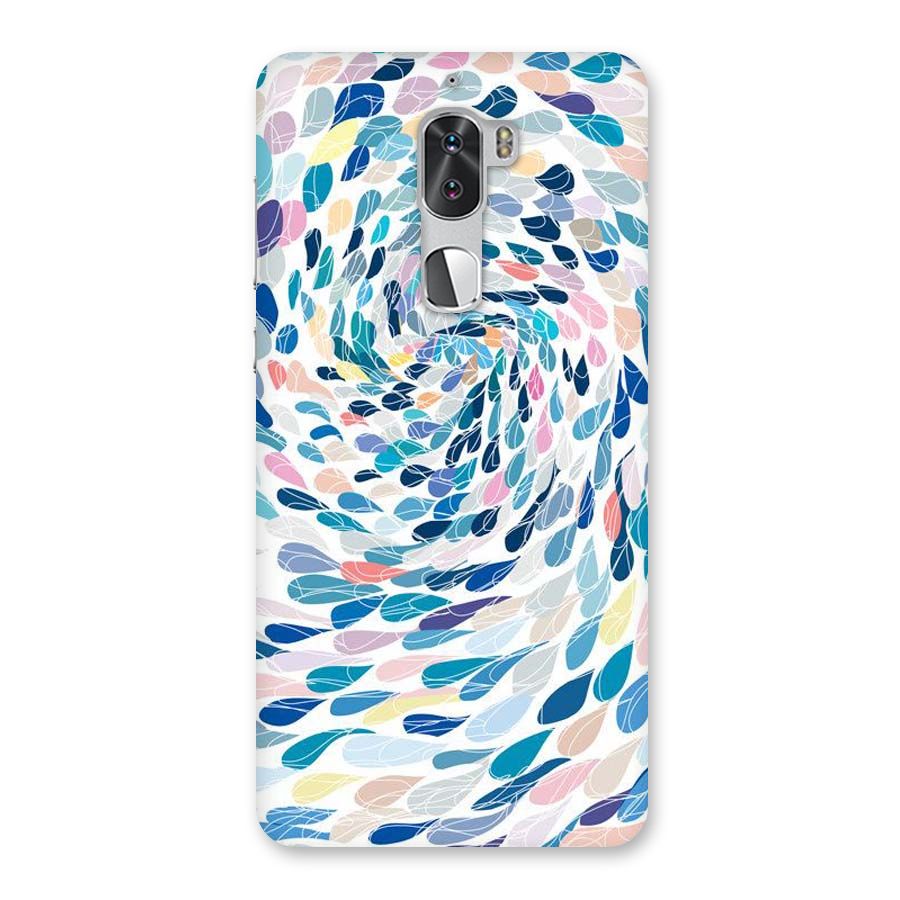 Color Droplets Swirls Back Case for Coolpad Cool 1