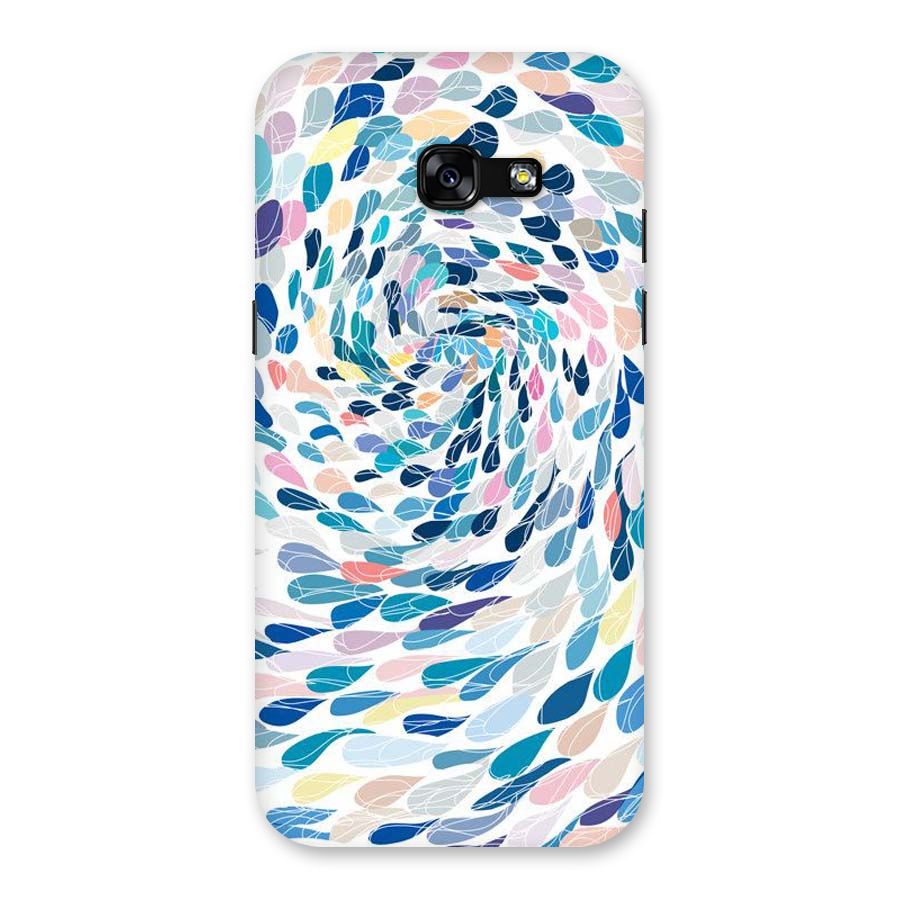 Color Droplets Swirls Back Case for Galaxy A5 2017