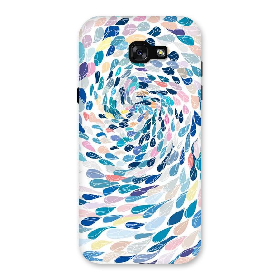 Color Droplets Swirls Back Case for Galaxy A7 (2017)