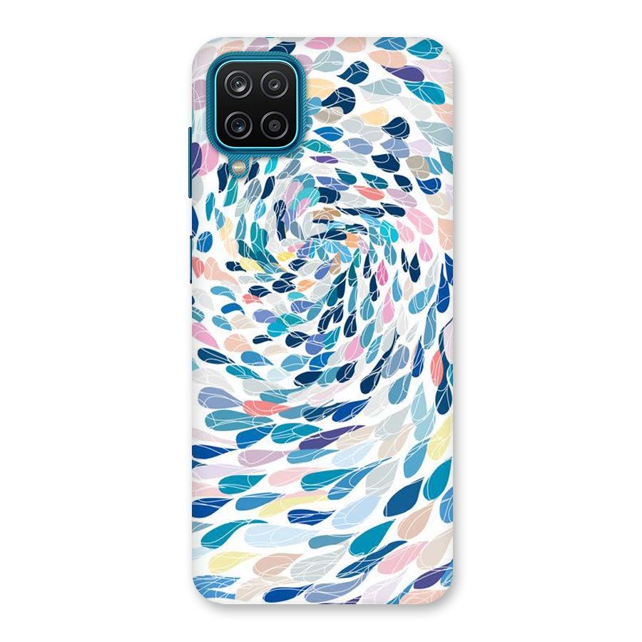 Color Droplets Swirls Back Case for Galaxy F12