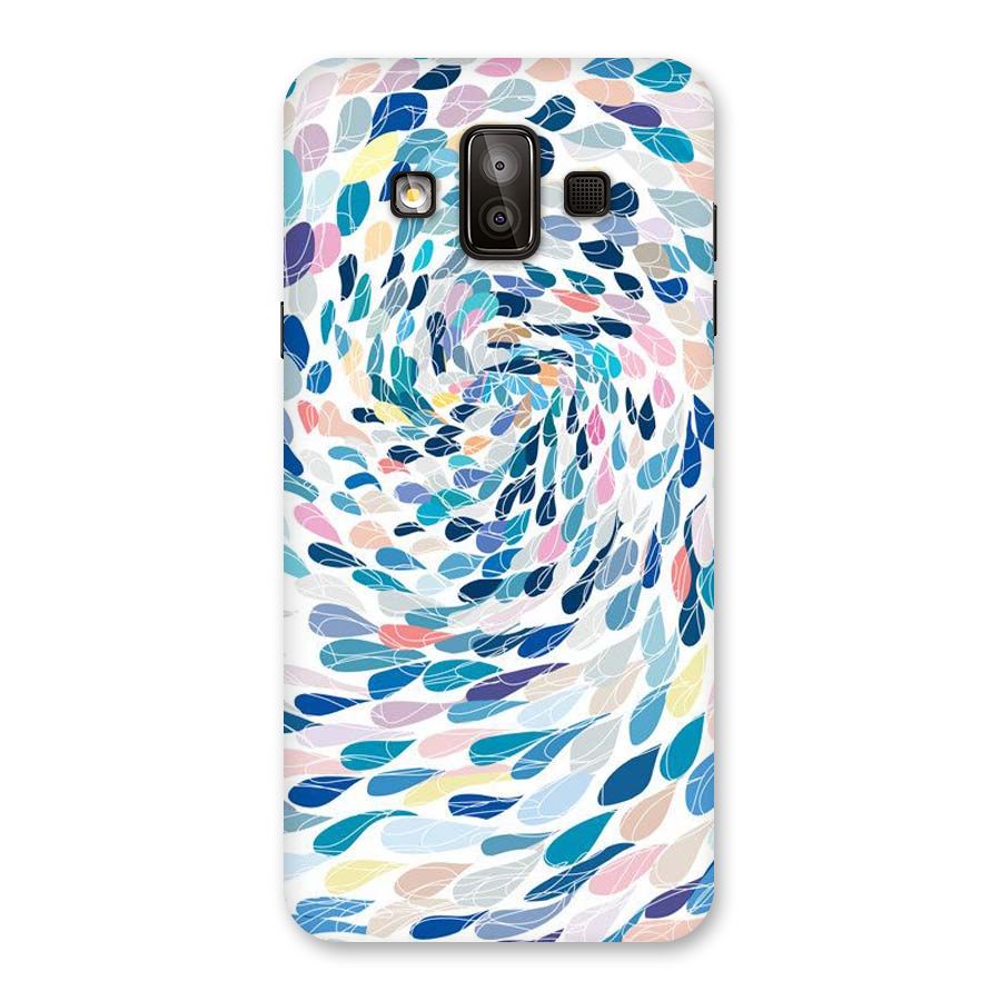 Color Droplets Swirls Back Case for Galaxy J7 Duo
