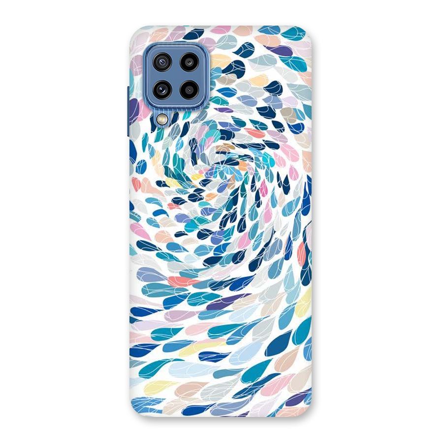 Color Droplets Swirls Back Case for Galaxy M32