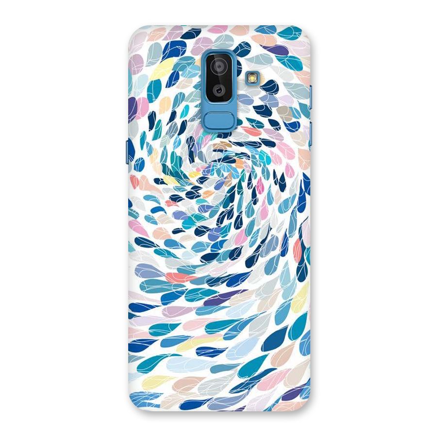 Color Droplets Swirls Back Case for Galaxy On8 (2018)
