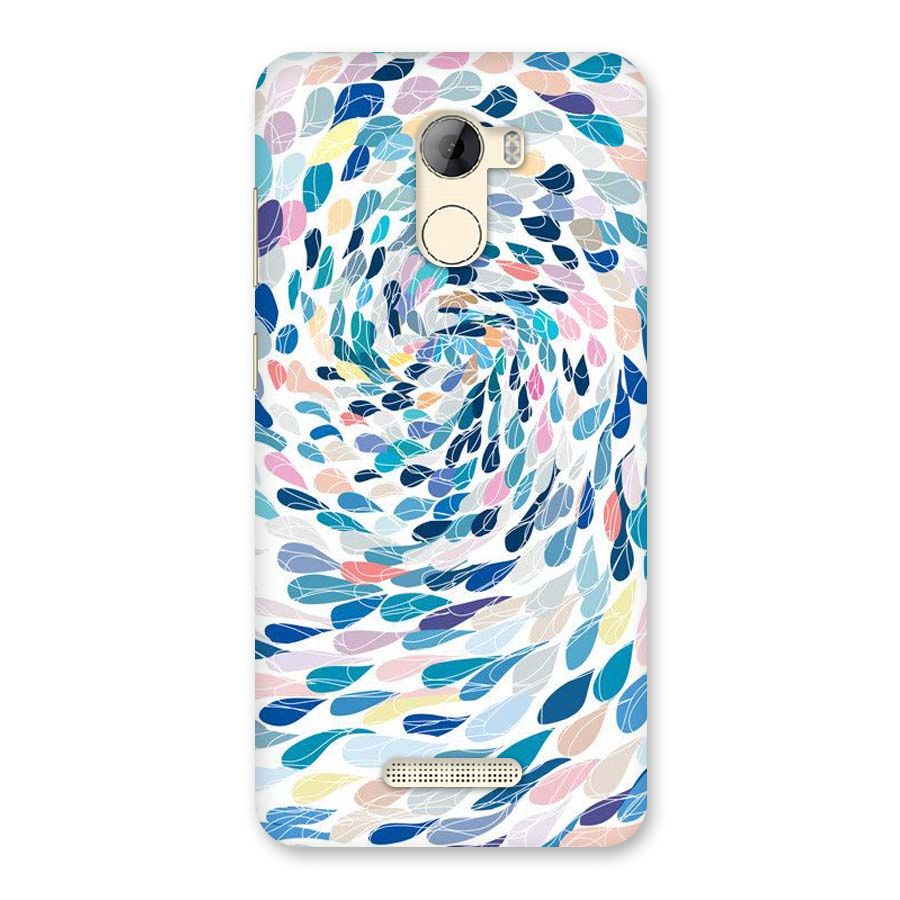 Color Droplets Swirls Back Case for Gionee A1 LIte